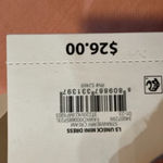 NWT Free Assembly Women's Pleated U Neck Mini Dress size Medium. Pink Photo 9