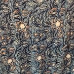 Lucky Brand  blue floral boho tasseled tank size S‎ Photo 6