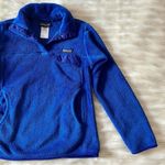 Patagonia Dark Blue Fuzzy Re-Tool Snap Tee Jacket Sz XS Photo 88
