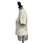 Tahari ASL beige Knit Sweater Blouse Normcore Womens Preppy Modest Mature 4P Photo 3