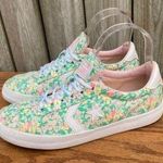 Converse breakpoint Floral shoes 6 green pink white Photo 0