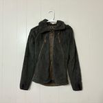 Kuhl Flight Jacket Women’s Size S – Raven Faux Shearling Fleece Zip Up Photo 1