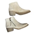 White Mountain  Altos Boots Suede Block Heel Ankle Bootie Photo 1