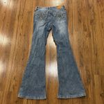 Austin Landing Jeans Junior Womens 3 Rhinestone Star Pockets Western Flare Rodeo Blue Size undefined Photo 7