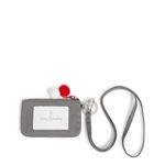 Vera Bradley Zip ID Lanyard in Peanuts Snoopy and Woodstock Christmas Sled NWT Photo 1