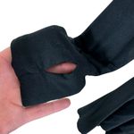 Cuddl Duds Black Cowl Neck Long Sleeve Lightweight Stretchy Pullover Size L Photo 3