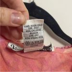 Vintage Victoria Holley Pink and Orange Plaid Maxi Dress Ruffle Trim Size 4P Photo 8