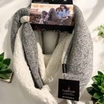 Cuddl Duds  NWT Soft Knit Faux Fur-Lined Infinity Scarf Photo 0