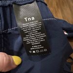 Aritzia TNA speed jogger navy, red, and white stripe size large Blue Photo 2