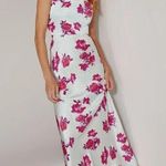 Favorite Daughter The Sunroof Floral Cotton Maxi Dress Summer Peony Womens Size Pink Size 4 Photo 0