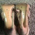 Casadei  womens open toe leather heels size 7 Rhinestones Photo 6
