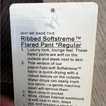 Lululemon NWT  Ribbed Softstreme Flared Pant Regular Size 4 Espresso Photo 2