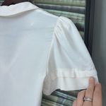 Reformation Solange Top Au Lait Size 0 – Excellent Condition, Feminine Coquette Photo 7