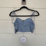 Princess Polly  Women’s 12 Ella Bella Milk Maid Crop Top Floral Spring Summer New Photo 3