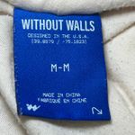 Urban Outfitters  Fleece Jacket Women's Medium Quilted Cream Fuzzy Hooded Zip‎ Photo 4