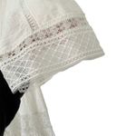 Veronica Beard Minoru Dress White Cotton Cover Up Long Sleeve Adjustable Size XS Photo 8