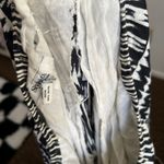 Tribal Print Tiered Maxi Skirt Boho Festival Vintage Retro Cottagecore 2000s XL Black Photo 3