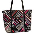 Vera Bradley  tote trimmed bag northern lights quilted Photo 0