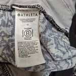 Athleta Trekkie North Women's Multicolored Shiny Printed Pull on Jogger Size 12 Photo 4