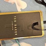 Ted Baker ππ Cynaria Printed Scallop Edge Cami Top ~ Dark Blue Medium M NWT Photo 13