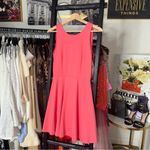 Kate Spade  Coral Bow Back Fit And Flare Mini Dress Womens Size 4 EUC Photo 5