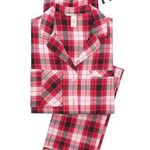 Victoria's Secret  Flannel Long plaid Pajama Set large Photo 2