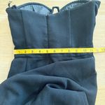 Zimmermann Crepe Strapless Dress in Navy NEW Photo 7