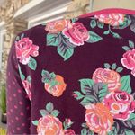 Matilda Jane  Size Small Calling Bird Floral Stripe Polka Dot Long Sleeve Tee Photo 5