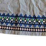 Vineyard Vines Blue White Stripe Shift Dress Sleeveless 100% Cotton Size 8 Women Photo 4