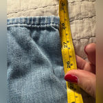 Madewell Relaxed Fit Light Blue Jean Overalls Size Small Distressed Photo 4