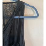 ZARA  black wrap bodice jumpsuit size S‎ Photo 4