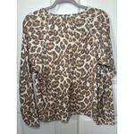 Aerie  Leopard Print Long Sleeve Rash Guard Swim Animal Print‎ XXL Sun Protection Photo 2