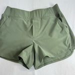 90 Degree By Reflex Olive Green Athletic Shorts Photo 0