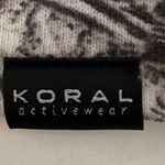 Koral  Activewear Equate Ink Marble Zip Sweatshirt Photo 5