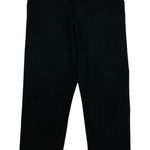 Old Navy  Capris Medium Black‎ Printed Crop Pants Casual Everyday Basic Photo 0