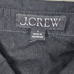 J.Crew Relaxed-fit beach shirt in linen-cotton blend Black BX614 S NIB Photo 2