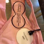 Tularosa CRESCENT BAY CANDY PINK BIKINI BOTTOM HIGH CUT RIBBED NWT XL Photo 4