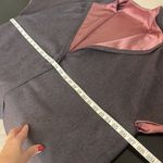 Opera Coat 1960s Wool custom Cape/overcoat,purple contrast satin purple lining Size L Photo 6