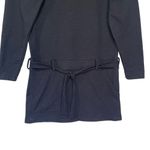 Free People  Beach Women’s Holly Black Drop Waist Long Sleeve Dress Photo 3