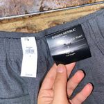 Banana Republic NWT  Dark Charcoal Heather Gray Hayden Wide-Leg Pants Size 2 Photo 5