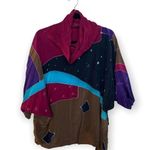 Shekina Forms in Silk Hand Painted Vintage Silk Top Photo 0