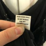 Hers & Mine Black Sequin Bodycon V Neck Mini Dress Size M Photo 9