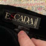 Escada black velvet pant Size 38 Photo 1