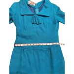 1960s Eve Le qoc Tiffany Blue Retro Pencil Dress Women size 4 Vintage Photo 10