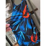 Louisa Ballou Halter Top Night Blooming Orchid Womens Size XS Blue Photo 6