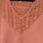 Free People  Parisian nights  Terracotta Bell Sleeve Blouse small Photo 3