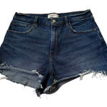 Abercrombie & Fitch Blue Curve Love Cut Off Denim Shorts Women's Size 31| 5-15-3 Photo 0
