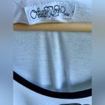 Lauren Moshi Frankie Raglan Baseball Color Gypsy Graphic 3/4 Sleeve Top | NWT Photo 3