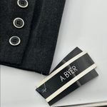 A Byer A. Byer Charcoal Blazer Jacket Photo 5