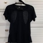 Adidas 🔴 Sheer Open Back Top Photo 0